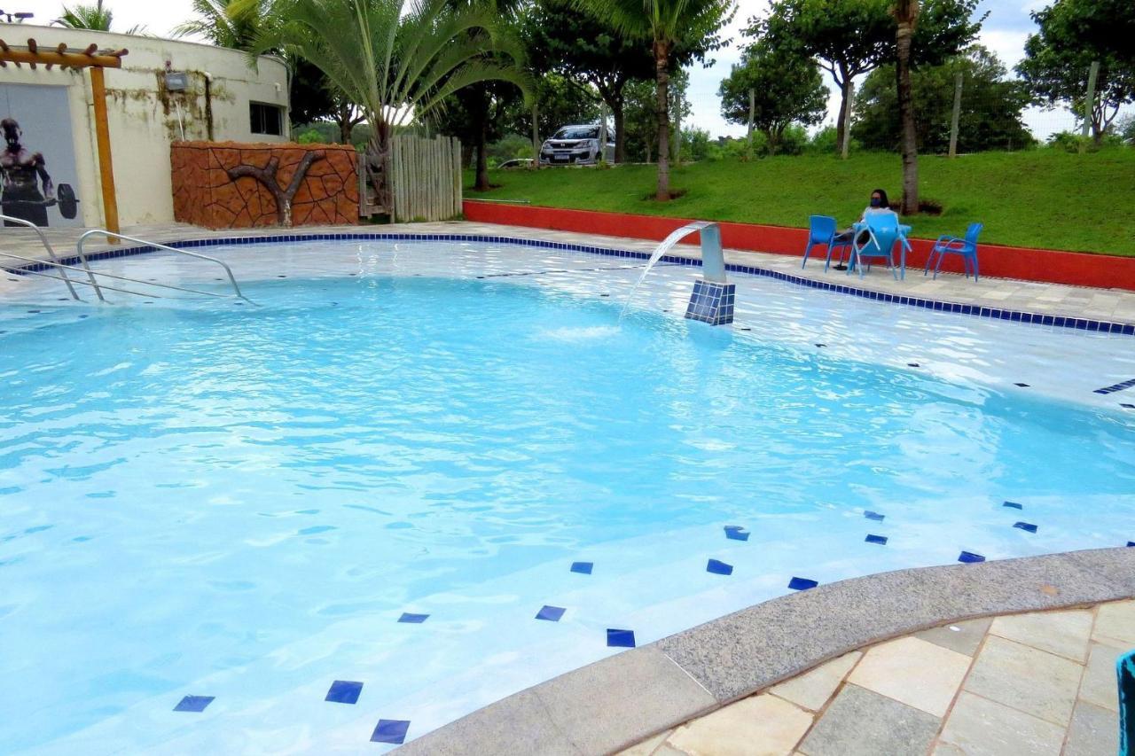 Lagoa Quente Hotel - Apartamentos Para Temporada Caldas Novas Exteriör bild